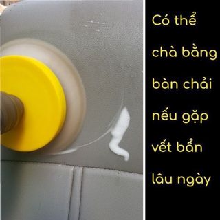 Chai xịt vệ sinh nội thất ghế da - Xịt bọt đa năng vệ sinh ghế da nội thất màu xanh Dyramid 650ml