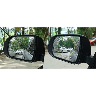 (nano) 2 Miếng Dán Chống Bám Nước Gương Chiếu Hậu Xe Hơi (nhiều kích cỡ)