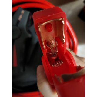 (RẺ VÔ ĐỊCH) Bộ 2 dây câu bình ắc quy xe ô tô - dài 4m mỗi dây - chịu tải 2000AMP- Kích Điện Acquy Cứu Hộ Ô Tô