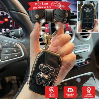 Ốp chìa khóa mạ crom Toyota 3 nút thông minh xe Fortuner Hilux, Innova, Prado, Camry - tặng quà móc khóa thất lạc giá sỉ
