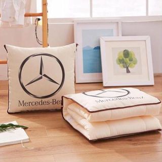 Gối tựa lưng liền chăn 2 in 1 - gối tựa lưng xe ô tô