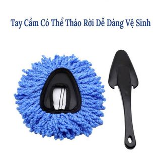 Chổi vệ sinh nội thất ô tô - Chổi lau bụi xe ô tô,lau bụi màn hình máy tính vv.. sợi dầu chuyên dụng mềm mại