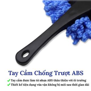 Chổi vệ sinh nội thất ô tô - Chổi lau bụi xe ô tô,lau bụi màn hình máy tính vv.. sợi dầu chuyên dụng mềm mại