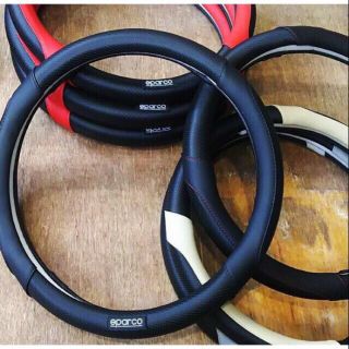 (~30 mẫu) Bọc vô lăng sparco - size 38cm phù hợp mọi dòng xe ô tô - bọc vô lăng spaco carbon dáng thể thao