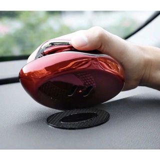 (nắp oval) Nước Hoa Ô Tô Đính Đá Mùi Thơm Mát, Nước Hoa Trang Trí Xe Hơi Cao Cấp