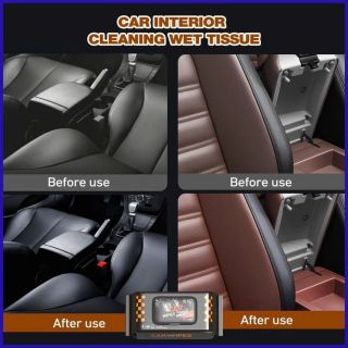 Khăn lau CAR WIPES đồ nội thất , đồ da siêu sạch siêu mềm min