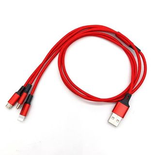 Cáp Sạc 3 Đầu Type C,,Micro USB Siêu Bền và tiện ích