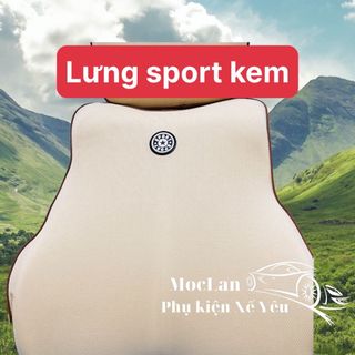 Bộ gối cao su non SPORT siêu mềm siêu êm đàn hồi tốt đặt dựa lưng ô tô ghế văn phòng làm việc tốt cho cột sống - Mẫu G