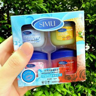 Sét 8 Hủ Sáp Dưỡng Môi Smu mini Cao Cấp. HÀNG NỘI ĐỊA TRUNG ( Hàng, Giá Tận Xưởng )