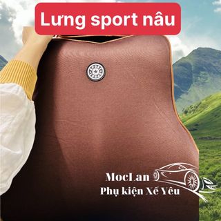 Bộ gối cao su non SPORT siêu mềm siêu êm đàn hồi tốt đặt dựa lưng ô tô ghế văn phòng làm việc tốt cho cột sống - Mẫu G
