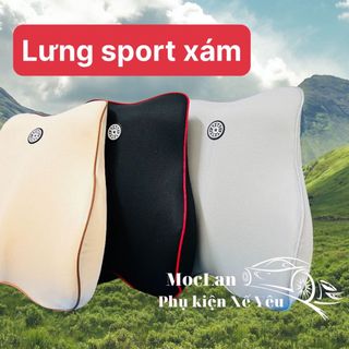 Bộ gối cao su non SPORT siêu mềm siêu êm đàn hồi tốt đặt dựa lưng ô tô ghế văn phòng làm việc tốt cho cột sống - Mẫu G