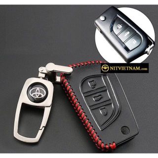 Bao Da Chìa Khóa Xe Ô Tô Toyota Innova , Fortuner , Corolla Altis