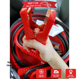 (giá xưởng ) Dây câu sạc bình ắc quy dài 4 mét (2000AMP) dành cho xe hơi, ôtô 3.0 tiện lợi khi hết bình dọc đường