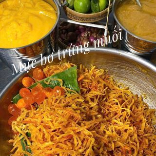 MỰC BƠ TRỨNG MUỐI, NGON ĐẾN TỪNG SỢI CUỐI CÙNG 300G - WINNIE HOUSE