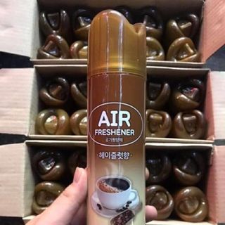 NƯỚC HOA XỊT PHÒNG SANDOKKAEBI 370ML HƯƠNG HAZELNUT - nước hoa ô tô hương cafe sữa - chai xịt cafe sữa hàn quốc air