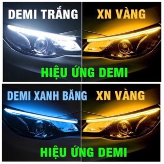 [bộ 2 chiếc] Dây đèn led mí xi nhan ô tô chạy đuổi chống nước, siêu sang DC 12V-24V dài 60cm - Mộc Lan Car