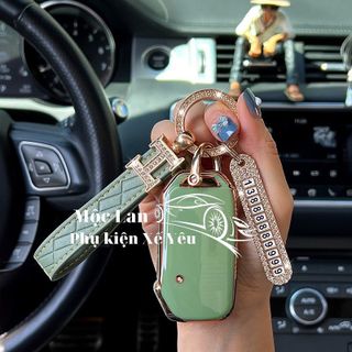 Ốp khóa KIA Cerato 2018-2019 3 nút sườn thông minh - ốp mạ TPU mới nhất năm 2022 cao cấp sang trọng