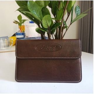 Ví đựng giấy tờ xe ô tô - ví logo kia-VÍ ĐỰNG ĐĂNG KIỂM GIẤY TỜ Ô TÔ DA SANG TRỌNG logo Kia