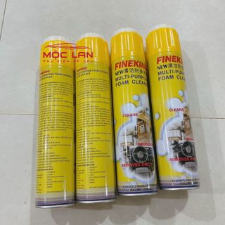 Chai xịt tẩy nội thất đa năng - chai xịt bọt dạng tuyết tẩy sạch nội thất ô tô hàng FINEKING