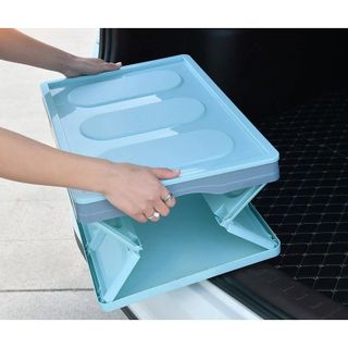 Thùng Đựng Đồ Cốp Sau Ô Tô - Hộp Đựng Đồ Có Thể Gấp Gọn Dung Tích 56 Lít
