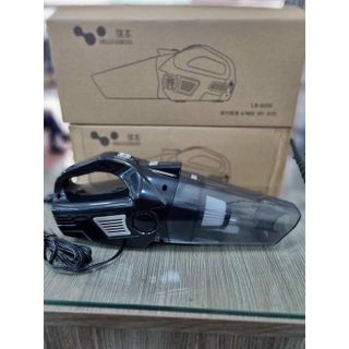 (4 in 1) Máy hút bụi kèm bơm lốp thế hệ mới, siêu khỏe, tích hợp đèn bin và đo áp suất lốp hàng cầm chắc tay DC12v