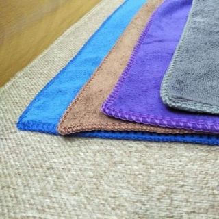 Khăn lau đa năng loại 1 TO 70cmx1.40m không rụng bông xe hơi ô tô siêu dầy siêu hút nước