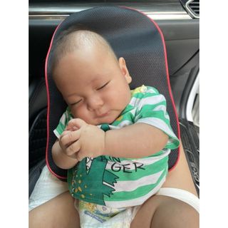 Gối cá tựa cổ Memory Foamcao su non nguyên khổi, siêu đàn hồi chống mỏi vai gáy khi lái xe