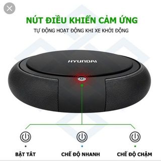 Máy lọc không khí ô tô, máy lọc không khí Hyundai mini ion xe hơi cao cấp - bảo hành 12 tháng - Mộc Lan Phụ Kiện Xế Yêu