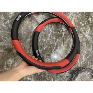 ( hàng mới về ) bọc vô lăng spaco carbon - bao tay lái ô tô hàng đẹp size chung 38