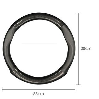 Bọc da vô lăng cacbon có logo MAZDA