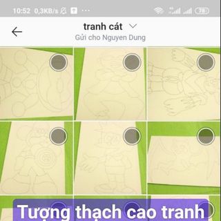 Tượng thạch cao tô màu giá sỉ nhiều mẫu