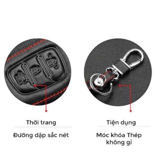 Bao da chìa khóa xe hơi Toyota Highlander RAV4 Camry Avalon Altis vios