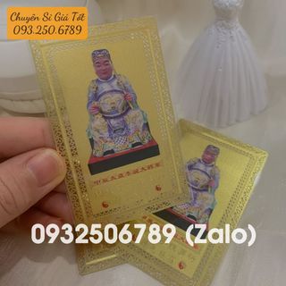 Thẻ Kim Bài Thái Tuế 2024 Bỏ Bóp Ví Cho Người Tuổi: Mão-Thìn-Dậu-Ngọ-Tý [bằng plastic] giá sỉ - giá bán buôn