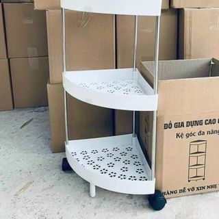Kệ Để Đồ Nhà Tắm, Kệ Đựng Đồ Vệ Sinh Cao Cấp, Kệ Nhà Vệ Sinh Để Góc Tường Có Bánh Xe Đa Năng 4 Tầng/Có sỉ