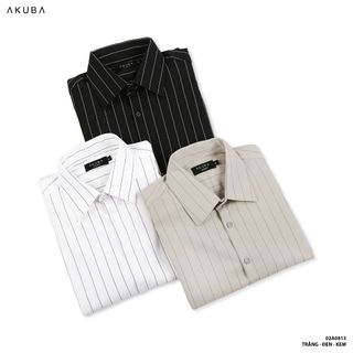 ÁO SƠ MI TAY DÀI AKUBA 02A0813