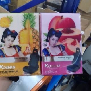 Sáp thơm kouou - sáp khử mùi xe ô tô hương dứa đào chanh cực thơm