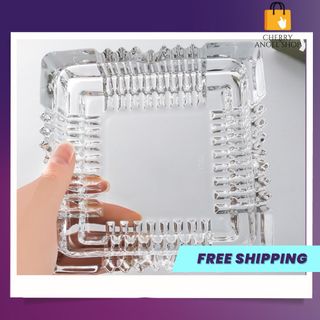 Gạt tàn vuông thủy tinh cao cấp , mẫu đẹp/ có sỉ