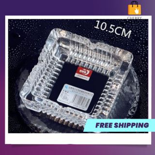 Gạt tàn vuông thủy tinh cao cấp , mẫu đẹp/ có sỉ