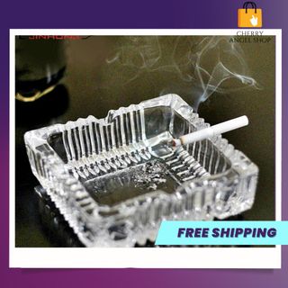 Gạt tàn vuông thủy tinh cao cấp , mẫu đẹp/ có sỉ