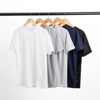 Áo T-SHIRT vải POLY ZACKA INSTERLOCK Siêu thông thoáng A01-088