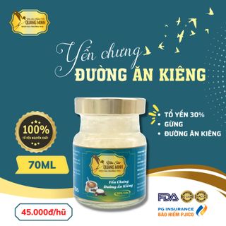 Yến Chưng Đường Ăn Kiêng (30% Tổ Yến Nguyên Chất) - Yến Sào Quang Minh giá sỉ - giá bán buôn giá sỉ