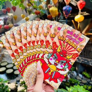 Combo bao lì xì tết năm 2024 giáp thìn thiết kế độc lạ mẫu mã đa dạng cực đẹp hot hit hàng sỉ sll Thanh Thảo
