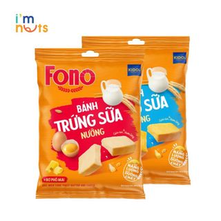 Bánh trứng sữa nướng FONO KIDOs Bakery giòn tan thơm lừng