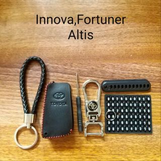 Bao da chìa khoá ô tô toyota camry 2019 fortuner 2018