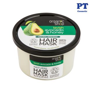 Kem Ủ Tóc Organic Shop Chuyên Sâu Từ Bơ Và Mật Ong 250ml Avocado & Honey Express Repairing Hair Mask giá sỉ