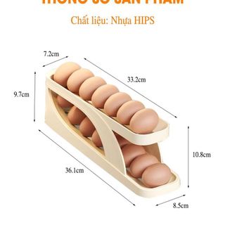 Giá đỡ đựng trứng lăn tự động