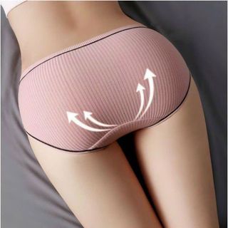 Set 5 quần lót nữ cotton gân tăm phối nơ cute viền đen kháng khuẩn cao cấp hàng sll sỉ Thanh Thảo