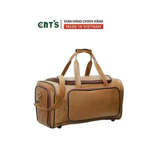 Túi du lịch thời trang, cỡ lớn có ngăn để giày TX49 CNT - BÒ NHẠT
