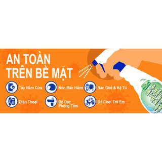 DUNG DỊCH NƯỚC XỊT DIỆT KHUẨN BỀ MẶT GREEN CROSS A2 500ML