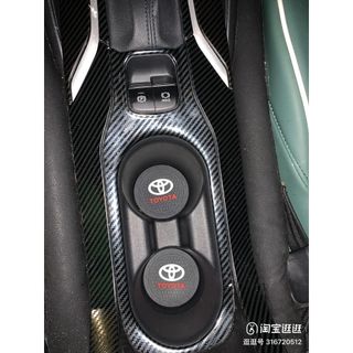 Miếng lót ly ô tô -Lót cốc logo hãng xe ô tô - lót cốc cao su cách nhiệt cực tốt chống bám bụi bẩn dễ vệ sinh